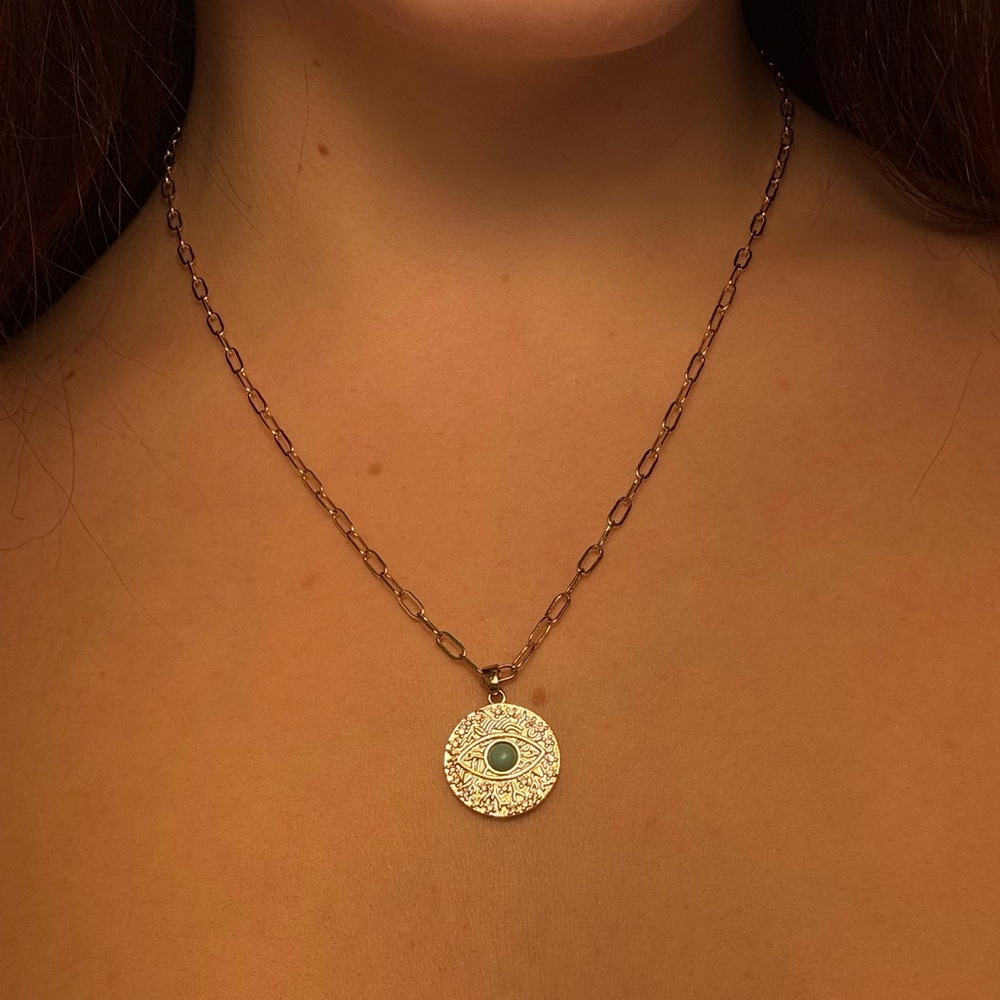 Evil eye necklace
